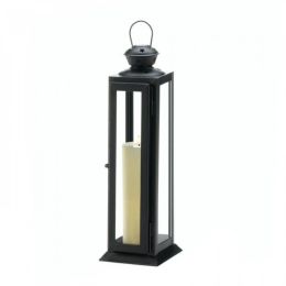 Tall Sleek And Lean Star Cutout Lantern