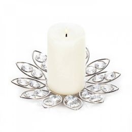 Crystal Flower Candleholder