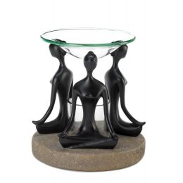 Yoga Lotus Pose Oil Warmer