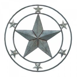 Galvanized Star Wall Dcor