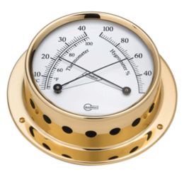 BARIGO Tempo Series Ships Comfortmeter - Brass Housing - 3.3 Dial