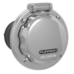 Furrion 50A 125/250V Stainless Steel Inlet