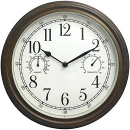 Westclox 33027 12 Indoor/Outdoor Wall Clock