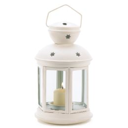 White Colonial Candle Lamp 10014124