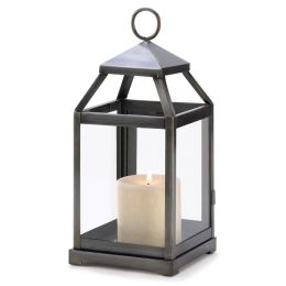 Rustic Silver Candle Lantern 10014125