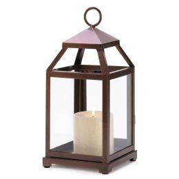 Bronze Contemporary Lantern 10014126