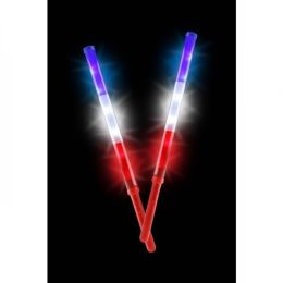 Patriotic Light Up Batons Set Of 2