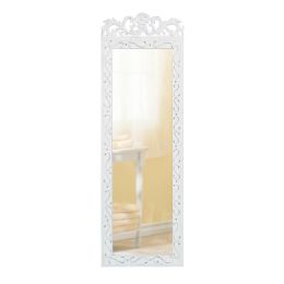 Elegant White Wall Mirror 10033666