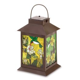 Solar-powered Floral Lantern 10038682