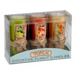 Tropical Cocktail Candle Set