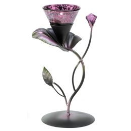 Lilac Lily Pad Tealight Holder 10001118