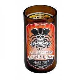 Amber Lager Beer Scented Candle