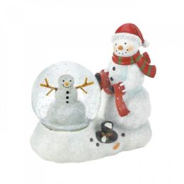 Snowman Led Snow Globe