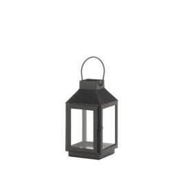 Mini Square Top Black Lantern