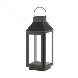 Medium Square Top Black Lantern