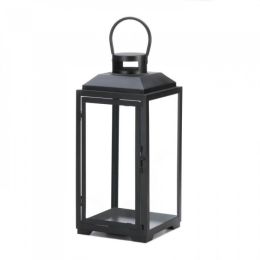 Large Square Frame Black Lantern