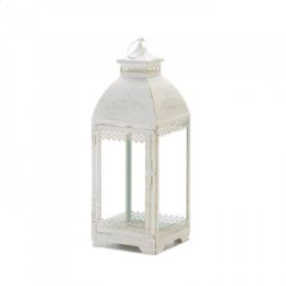 Large White Lace Victorian Style Lantern