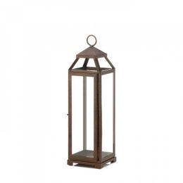 Tall Copper Lantern