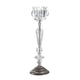 Crystal Flower Candle Stand