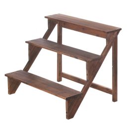 Wooden Steps Plant Stand