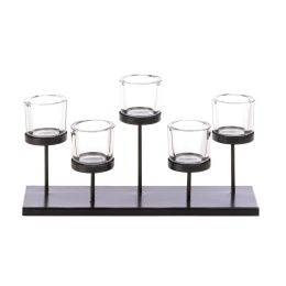 5 Cups Staggered Candleholder