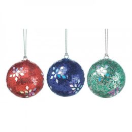 Holiday Dazzle Ornament Trio