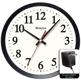 Westclox 32189A 14 Round Electric Powered Office Wall Clock