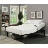 Full size Sturdy Black Metal Adjustable Bed Base with Remote