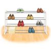 4-Tier Shoe Rack - Holds up to 20 Pair of Shoes