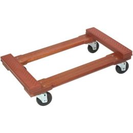 Monster Trucks Wood 4-wheel Piano Rubber-cap Dolly