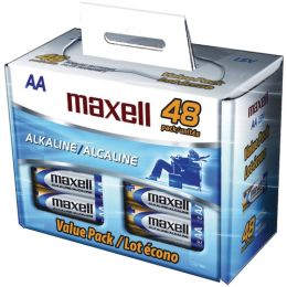 Maxell Alkaline Batteries (aa; 48 Pk; Box)