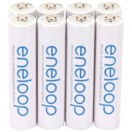 Panasonic Eneloop Batteries (aaa; 8 Pk)