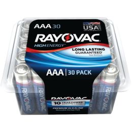 Rayovac Alkaline Batteries Reclosable Pro Pack (aaa; 30 Pk)