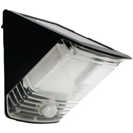Maxsa Innovations Solar-powered Motion-activated Wedge Light (black)