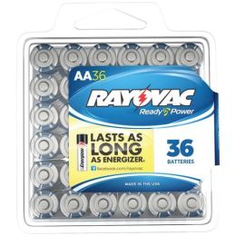 Rayovac Alkaline Batteries Reclosable Pro Pack (aa 36 Pk)