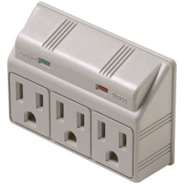 Steren 3-outlet 270 Joules Plug-in Surge Protector