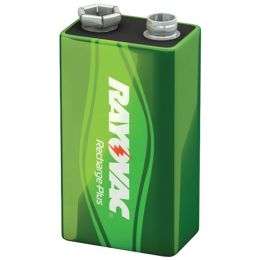 Rayovac Ready-to-use Rechargeable Nimh Batteries (9v; 200mah Single)