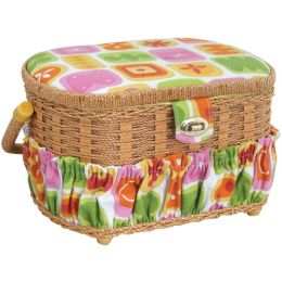 Lil Sew & Sew Sewing Basket With 41-piece Sewing Kit