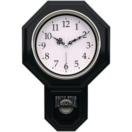 Timekeeper 12" X 17" Essex Pendulum Wall Clock