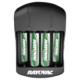 Rayovac Value Charger With 2 Aaa & 2 Aa Ready-to-use Rechargeable Batteries