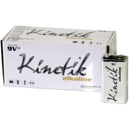 Kinetik 9-volt Alkaline Batteries 12 Pk