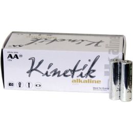 Kinetik Aa Alkaline Batteries 50 Pk