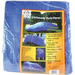 World & Main Llc Reinforced Plastic Tarp (16ft X 20ft)