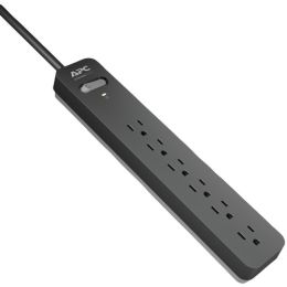 Apc By Schneider Electric 6-outlet Surgearrest Surge Protector 3ft Cord