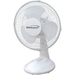 Brentwood Koolzone 9" Oscillating Desk Fan