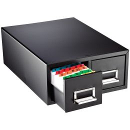 Steelmaster Double Card File Drawer