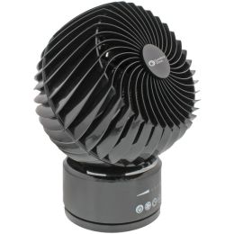 Comfort Zone 6" Oscillating Digital Globe Fan With Remote
