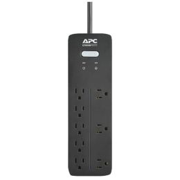Apc 8-outlet Surgearrest Home And Office Series Surge Protector 6ft Cord