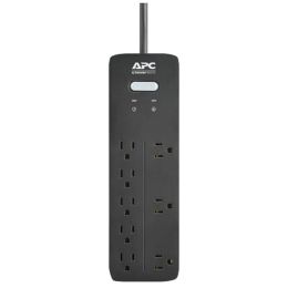 Apc 8-outlet Surgearrest Home And Office Series Surge Protector 6ft Cord