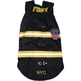 Royal Animals Fdny Water-resistant Dog Coat (x-small)